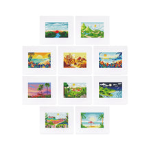 Foto laden in Gallery viewer, 10 Mini Diamond Paintings - Zomer set