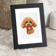 Foto laden in Gallery viewer, 12 Mini Diamond Paintings - Schattige Honden set