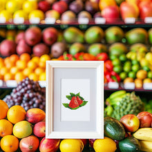 Foto laden in Gallery viewer, 12 Mini Diamond Paintings - Fruit set