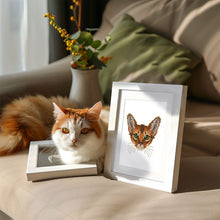 Foto laden in Gallery viewer, 4 Mini Diamond Paintings - Katten set