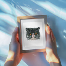 Foto laden in Gallery viewer, 4 Mini Diamond Paintings - Katten set