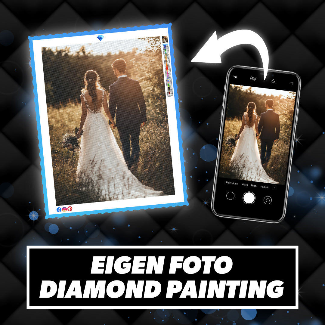 Diamond Painting eigen foto