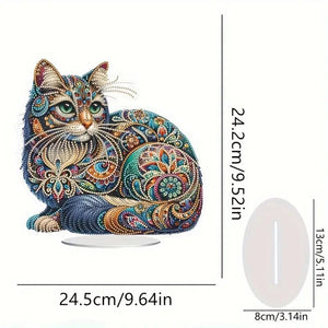 Diamond Painting Ornament Kat