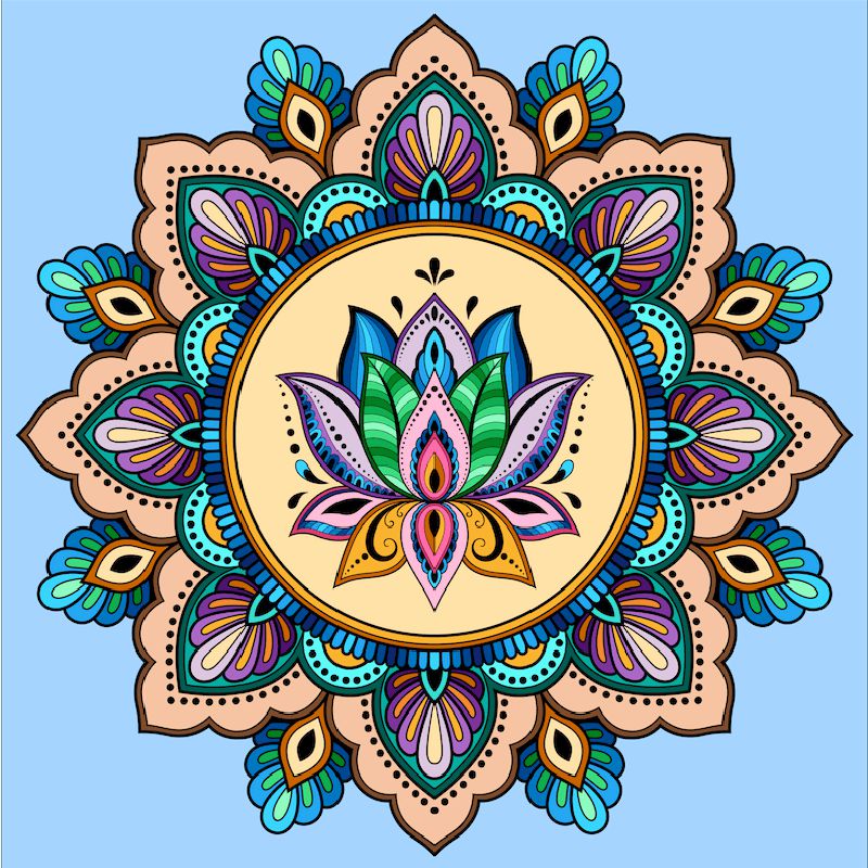 Mandala lotus