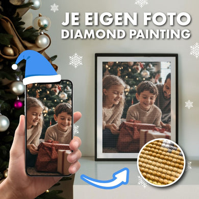 Eigen Foto Diamond Painting | Kerst