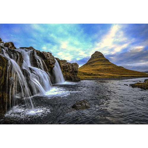 Waterval landschap Diamond painting | Eigen foto | Dieren | Kopen | Dikke dames | Action | Nederland | Steentjes | Diamant | De Diamond Painter