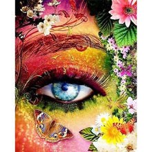 Foto laden in Gallery viewer, Zomers oog Diamond painting | Eigen foto | Dieren | Kopen | Dikke dames | Action | Nederland | Steentjes | Diamant | De Diamond Painter